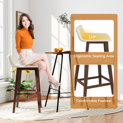 Dreamade 29" Bar Stools Set of 2/4