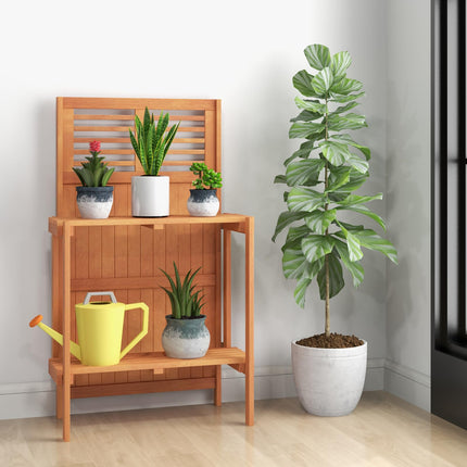 Dreamade Folding Potting Bench