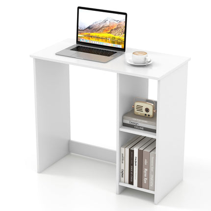 Dreamade White Small Desk for Bedroom