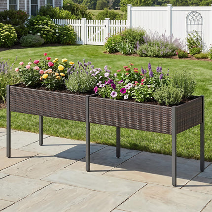 Dreamade 6 x 2 FT Raised Garden Bed with Legs