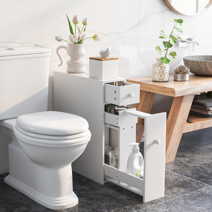 Dreamade Small Bathroom Storage Cabinet