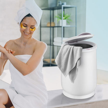 Dreamade Towel Warmer Bucket for Bathroom, 21 L