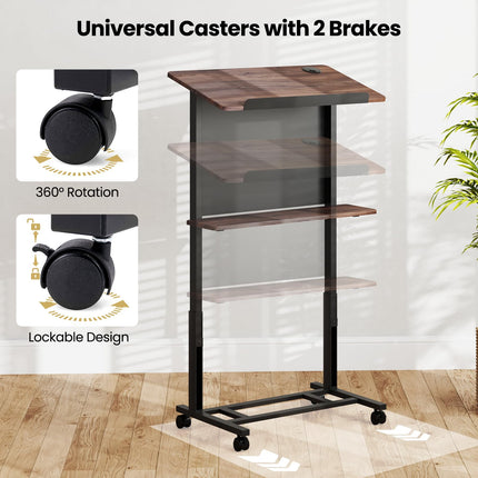 Dreamade Mobile Podium Stand