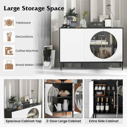 Dreamade Large Buffet Cabinet with Storage