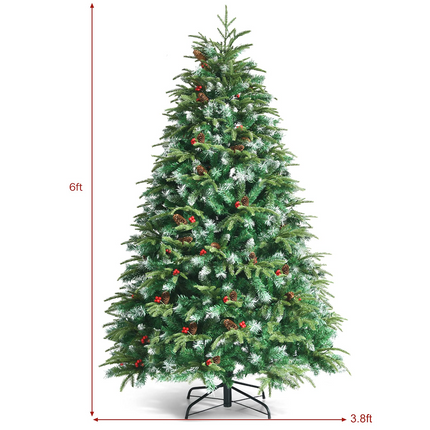Dreamade 5 ft / 6 FT Pre-Lit Artificial Christmas Tree - DreamadeUS