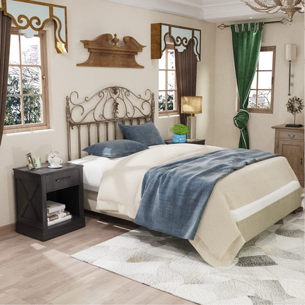 Wooden Sofa Side Table for Bedroom Office Study