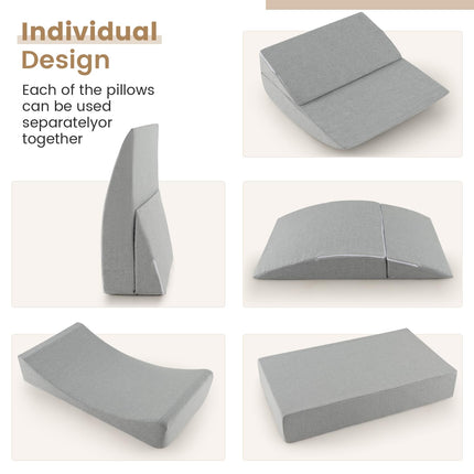 4-in-1 Floor Futon Sleeper Chair with High-Density Foam - Dreamade