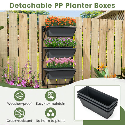 Dreamade Vertical Raised Garden Bed, Hanging & Wall-Mounted Planter Garden Boxes