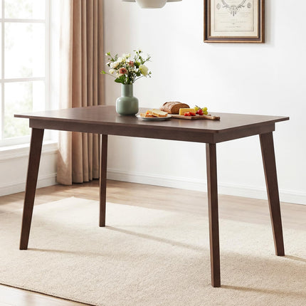 Dreamade 48-Inches Rectangular Wooden Dining Table for 4