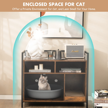 Cat Litter Box Enclosure - Dreamade