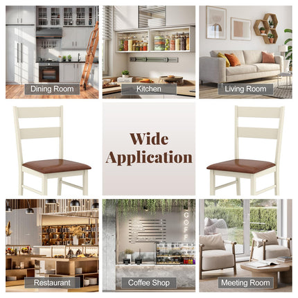 Dreamade PU Leather Upholstered Kitchen Chair