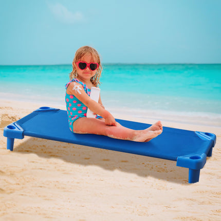 Dreamade 6 PCS/4 PCS Stackable Daycare Cot for Kids