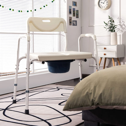 Dreamade 3-in-1 Bedside Commode Chair
