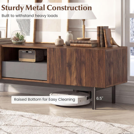 Dreamade Mid Century Modern TV Stand for TVs up to 80"
