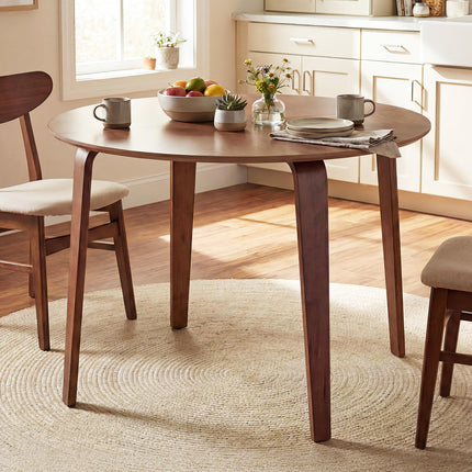 Dreamade 37.5" Round Dining Table Set for 2/4
