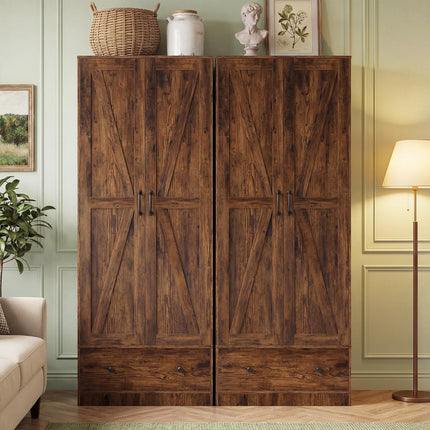 Dreamade 72" Tall Kitchen Pantry Cabinet for Dining Room Living Room Bathroom