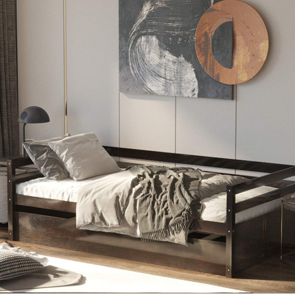 Dreamade Wood Daybed with a Trundle, Twin Trundle Daybed with Durable Slat Support