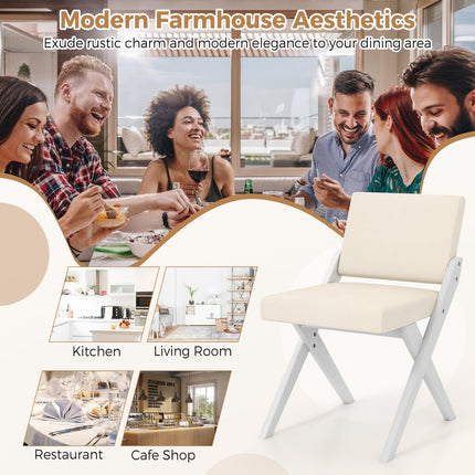 Dreamade Wooden Dining Chairs