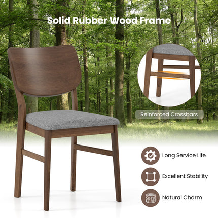 Dreamade Wooden Dining Chairs Set