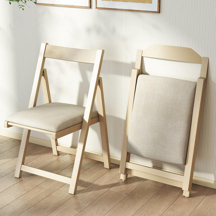 Dreamade Folding Dining Chairs Set of 4