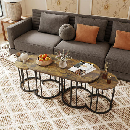 Dreamade Nesting Coffee Table Set of 3