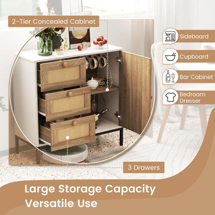 Dreamade Buffet Cabinet with Storage