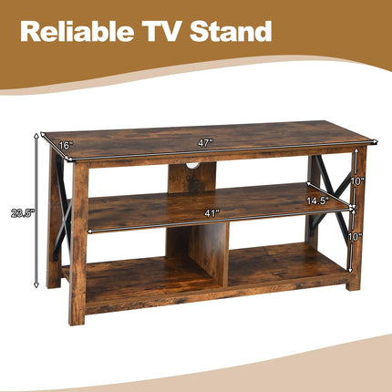 Dreamade TV Stand for Bedroom, TV Cabinet for TV Up to 55"