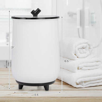 Dreamade Towel Warmer for Bathroom - 23L Large Blanket Warmer with 3 Heat Settings, Built-in Timer, Auto Shut Off