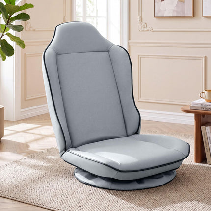 Dreamade 360° Gaming Chair Foldable Reclining Lounge Chair with Padded Seat Cushion