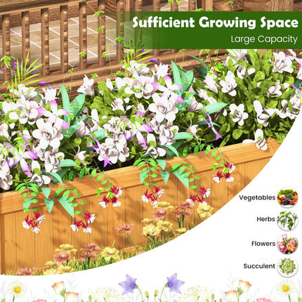 Dreamade 2 Pcs Raised Garden Bed