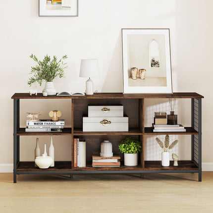 Dreamade Industrial TV Stand for TVs up to 65 Inch