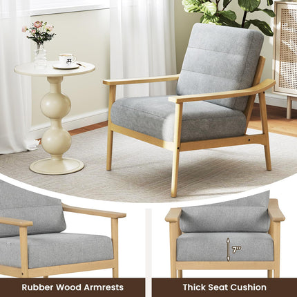 Dreamade Mid Century Modern Accent Chair
