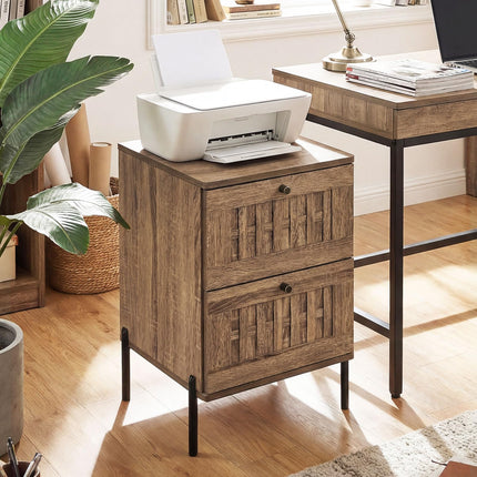 Dreamade Night Stand Set 1/2 Mid Century Modern Sofa End Bedside Table