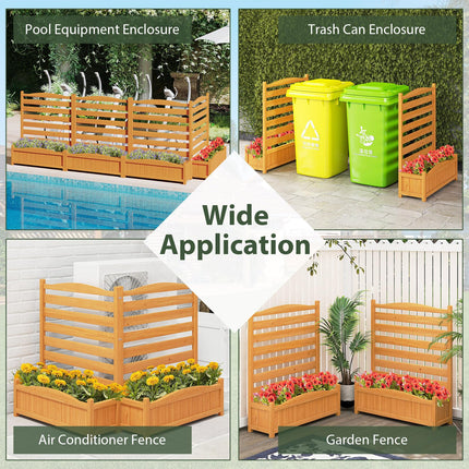 Dreamade Air Conditioner Fence Outdoor