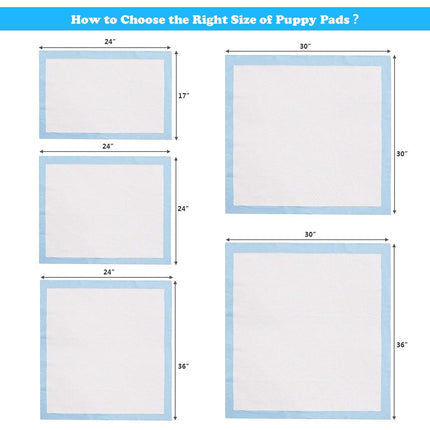 Dreamade Puppy Pee Pads Dog Potty Pads, Powerful Absorbency