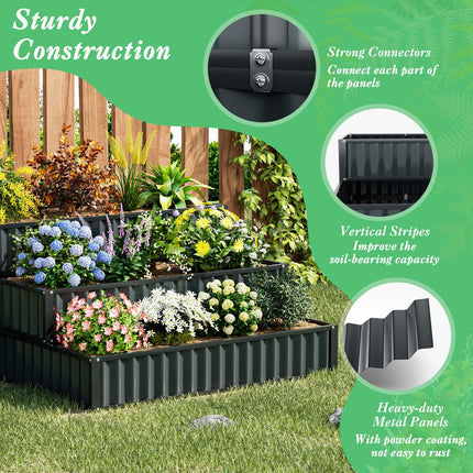 Dreamade 3 Tier Raised Garden Bed