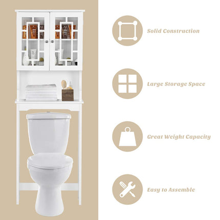 Dreamade Over-The-Toilet Bathroom Storage Space