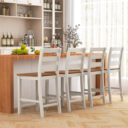 Dreamade Counter Height Bar Stools Set