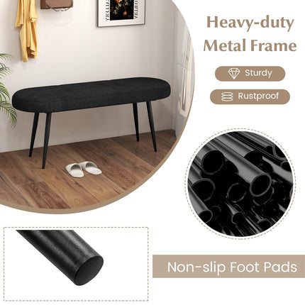 Dreamade 47 inch Entryway Bench - End of Bed Bench