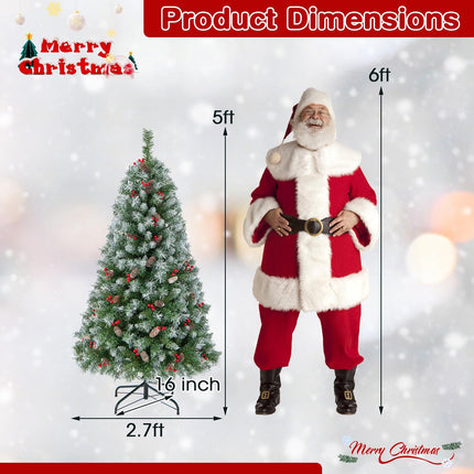 5ft Pre-Lit Christmas Tree - Dreamade