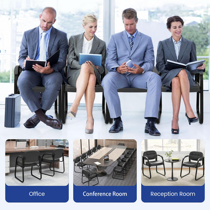Dreamade Waiting Room Chairs Set - Reception Chairs