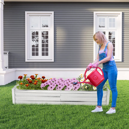 Dreamade Galvanized Raised Garden Bed