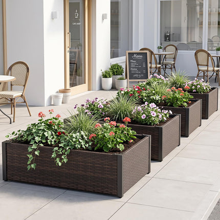 Dreamade Raised Garden Bed for Vegetables Flowers Herbs