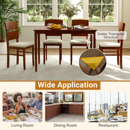 Dreamade 5-Piece Dining Table Set for 4
