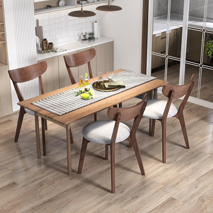 Dreamade Upholstered Dining Chairs Set of 2/4 for Living Room Restaurant