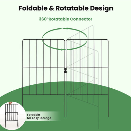 Dreamade Decorative Garden Fence 25 Panels