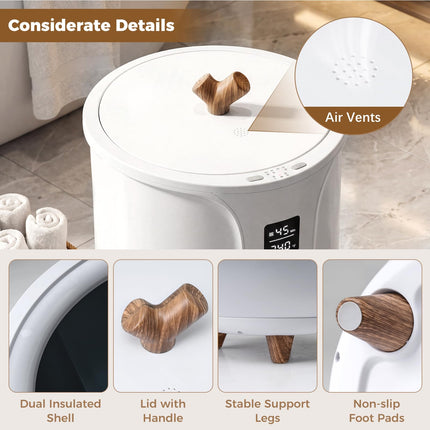 Dreamade Large Towel Heater Bucket w/Adjustable Timer