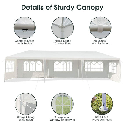 DREAMADE Party Tent, 10' x 30' Event Canopy Tent