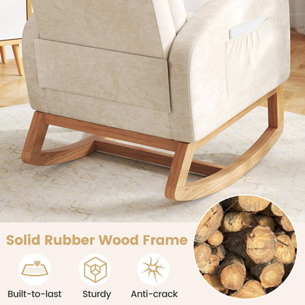 Dreamade Rocking Chair Nursery for Living Room