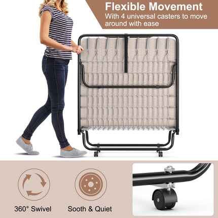 Dreamade Folding Bed with Mattress